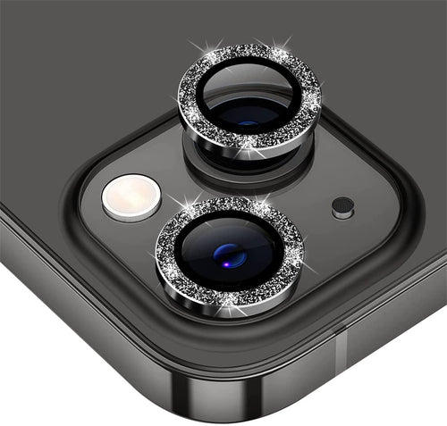 ZZEN Glitter Eagle Lens Protector for iPhone 13 /13 Mini - Black iPhone 13 / iPhone 13 Mini - Black