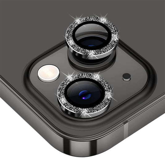 ZZEN Glitter Eagle Lens Protector for iPhone 13 /13 Mini - Black iPhone 13 / iPhone 13 Mini - Black